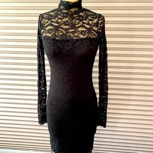 Little Black Lace Dress